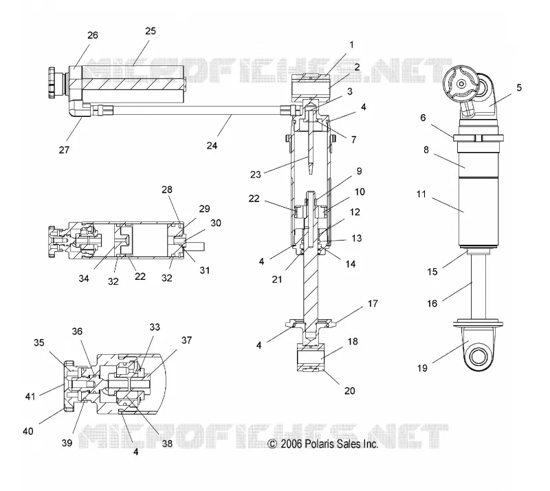 FRONT SHOCK TRACK (7043204)