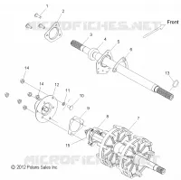 DRIVE TRAIN, JACKSHAFT AND DRIVE SHAFT