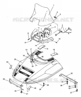 HOOD ASSEMBLY LITE E943433 (49273427340005)