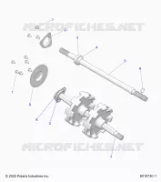 DRIVE TRAIN, JACKSHAFT AND DRIVE SHAFT