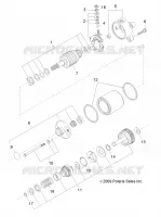 ENGINE, STARTING MOTOR