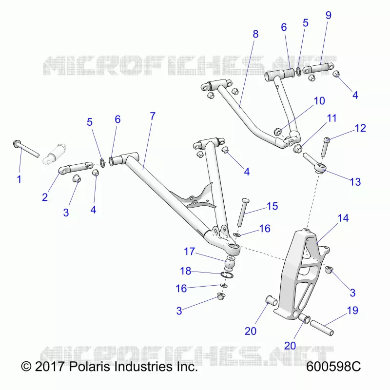 FRONT WISHBONES
