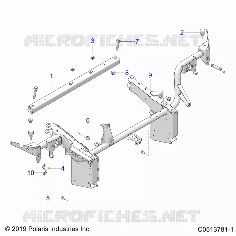 CHASSIS, FRONT FRAME ASM. (CANADA)