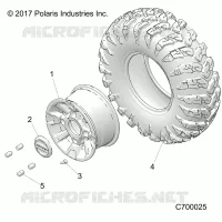 OPT, MACHINED BLACK, ALUMINUM FRONT WHEELS