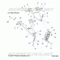FRONT WISHBONES