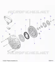 ENGINE, RECOIL STARTER