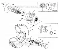 FRONT WHEEL XPLORER 300 W969130 (4935903590B006)
