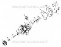WATER PUMP 600 RMK 0980958 AND EUROPEAN 600 RMK E980958 (4944634463C008)