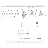 DRIVE TRAIN, PRIMARY CLUTCH
