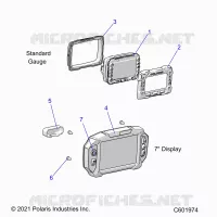 ELECTRICAL, MULTI FUNCTION GAUGE