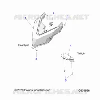 ELECTRICAL, HEADLIGHT AND TAILLIGHT