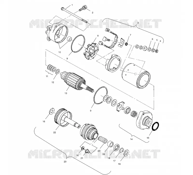 STARTING MOTOR