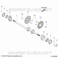 DRIVE TRAIN, REAR AXLE