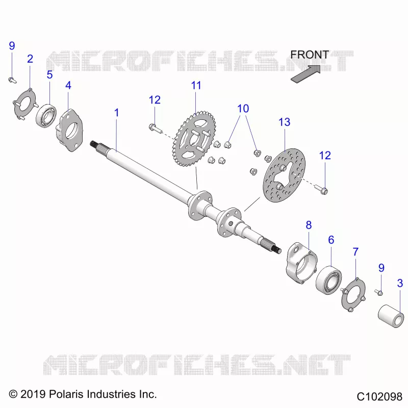DRIVE TRAIN, REAR AXLE