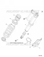 REAR SUSPENSION SHOCK MOUNTING