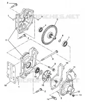 WATER PUMP ULTRA 0986778 (4943554355C009)