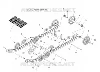 REAR SUSPENSION, CDN, INTL