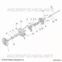 DRIVE TRAIN, PRIMARY CLUTCH