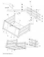 BED STAKE SIDES CLIP IN