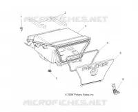 REAR BODYWORK STORAGE BOX
