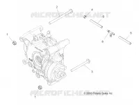 DRIVE TRAIN, GEARCASE MOUNTING, REAR
