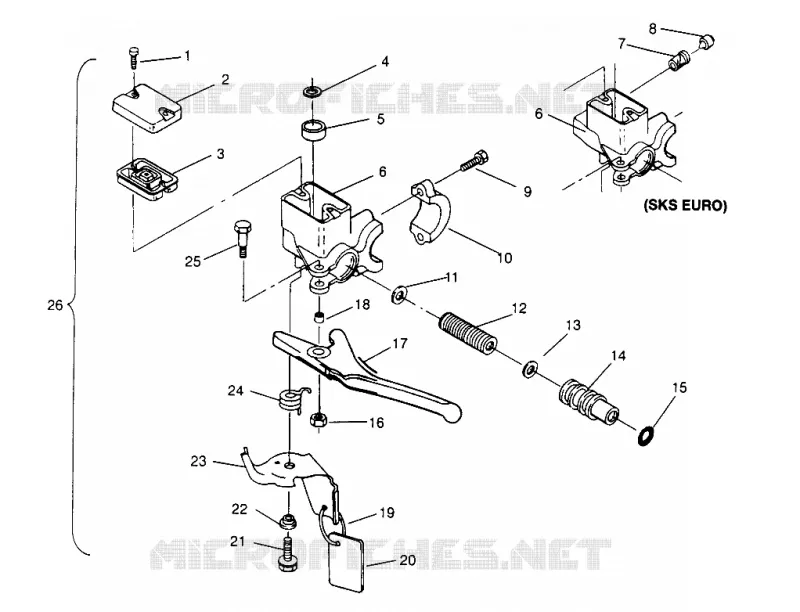 MASTER CYLINDER XLT RMK 0960956, XLT SKS 0960556  AND EUROPEAN XLT SKS E960 (4931813181B009)