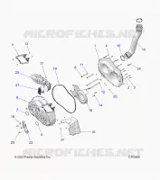 DRIVE TRAIN, CLUTCH COVER AND DUCTING