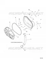 DRIVE TRAIN, CLUTCH COVER AND DUCTING