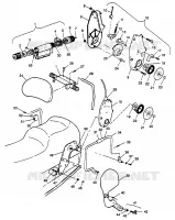 BACKREST XLT TOURING 0973357 AND EUROPEAN XLT TOURING E973357 (4937723772A007)