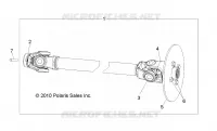 DRIVE TRAIN, FRONT PROP SHAFT