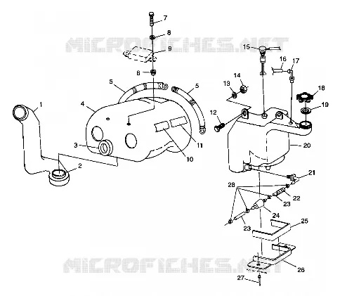 OIL TANK   AIR BOX