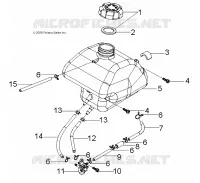 FUEL TANK AND HOSES