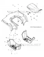 REAR CAB, SEAT AND FOOTWELLS