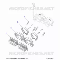 ENGINE, REED VALVE AND THROTTLE BODY ADAPTOR