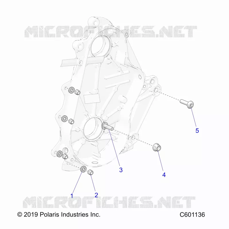 DRIVE TRAIN, CHAINCASE MOUNTING