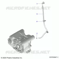 DRIVE TRAIN, GEARCASE, FRONT, VENTING