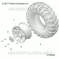 WHEELS, FRONT