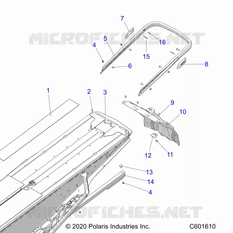 BUMPER, REAR