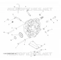 DRIVE TRAIN, MAIN GEARCASE MOUNTING