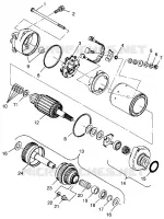 STARTING MOTOR SLT 700 B964166 AND  INTL. SLT 700 I964166 (4933923392C006)