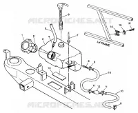 OIL TANK ASSEMBLY 6X6 350L W938739 (4924062406009A)
