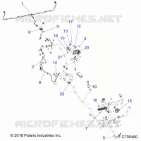 WIRE HARNESS COMPONANTS- R20RSU99/A/B (C700480)