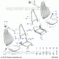 SEAT AND SEAT BELT MOUNTING