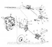 BRAKES, BRAKE CALIPER AND DISC