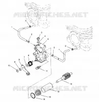 OIL PUMP TRAN SPORT 0960143 AND  EURO TRAN SPORT E960143 (4932273227C010)