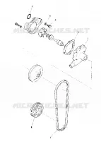 WATER PUMP (400) (4909500950042A)