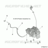 DRIVE TRAIN, FRONT GEARCASE MOUNTING