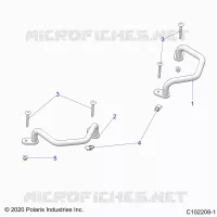 REAR BODYWORK HANDGRIP