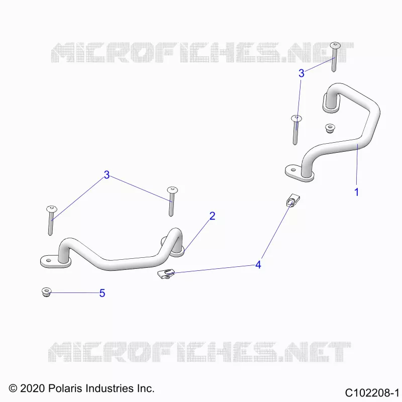 REAR BODYWORK HANDGRIP