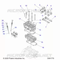 ENGINE, CYLINDER/CYLINDER HEAD ASM.